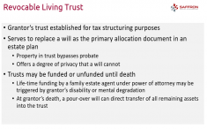 Estate Plan - Living Trust